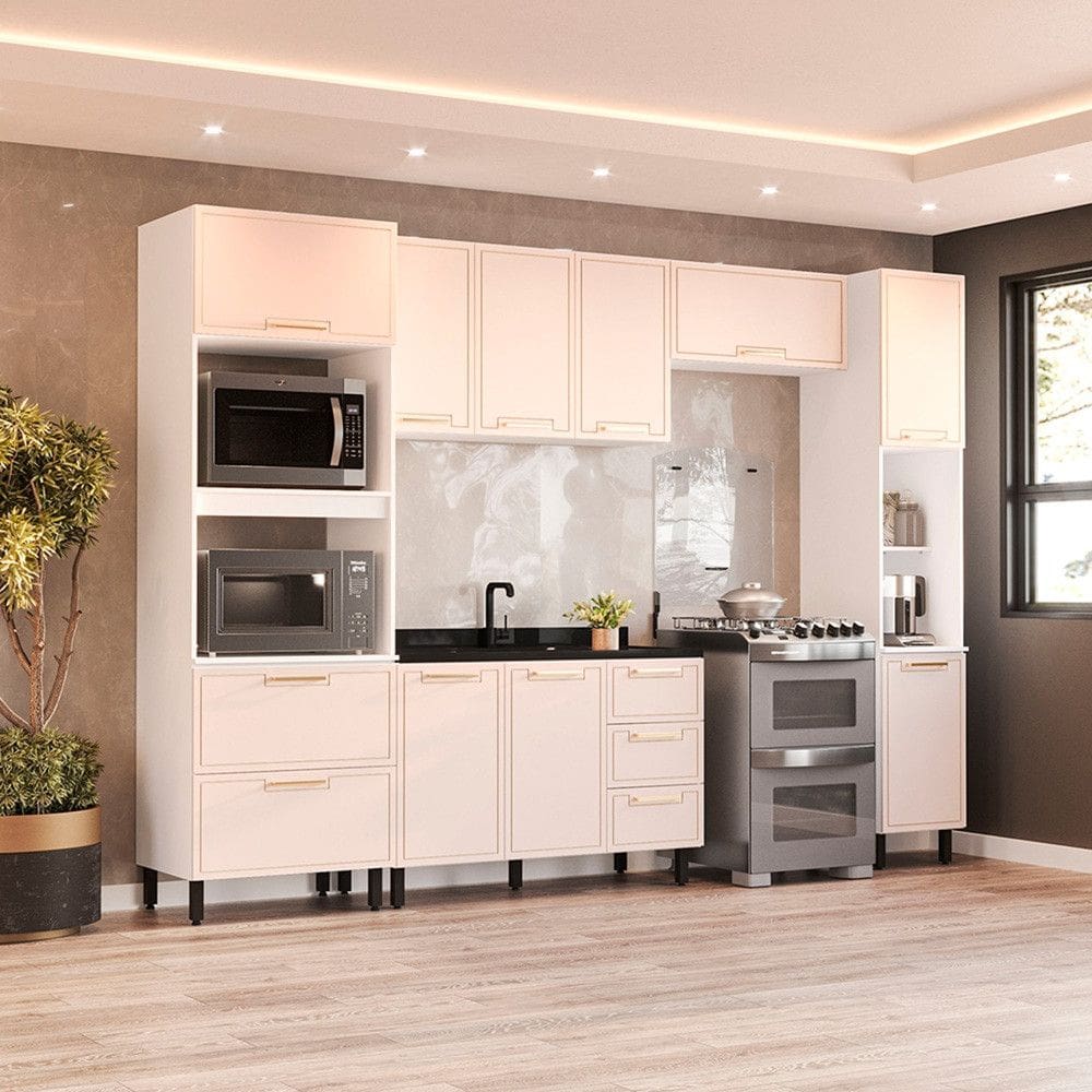 Mesa de Jantar 120cm Viena Dobuê