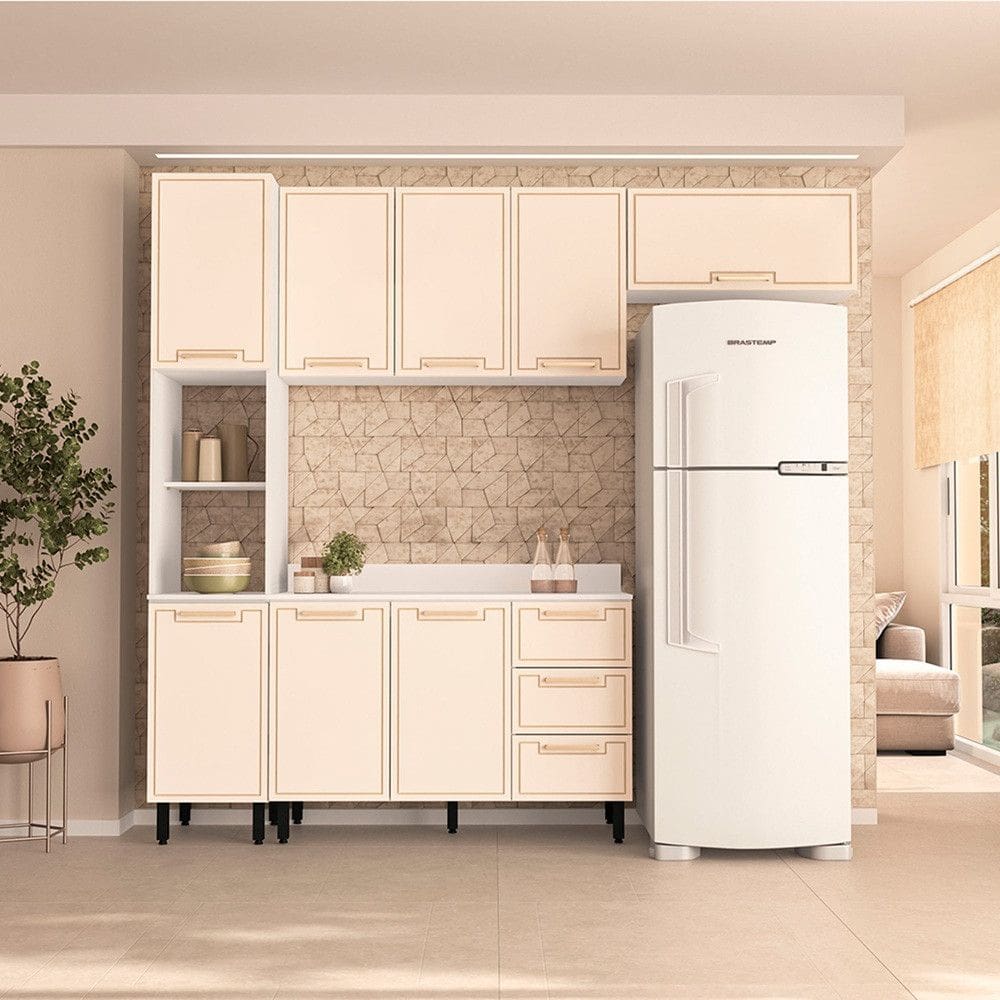 Mesa de Jantar 135cm Viena Dobuê