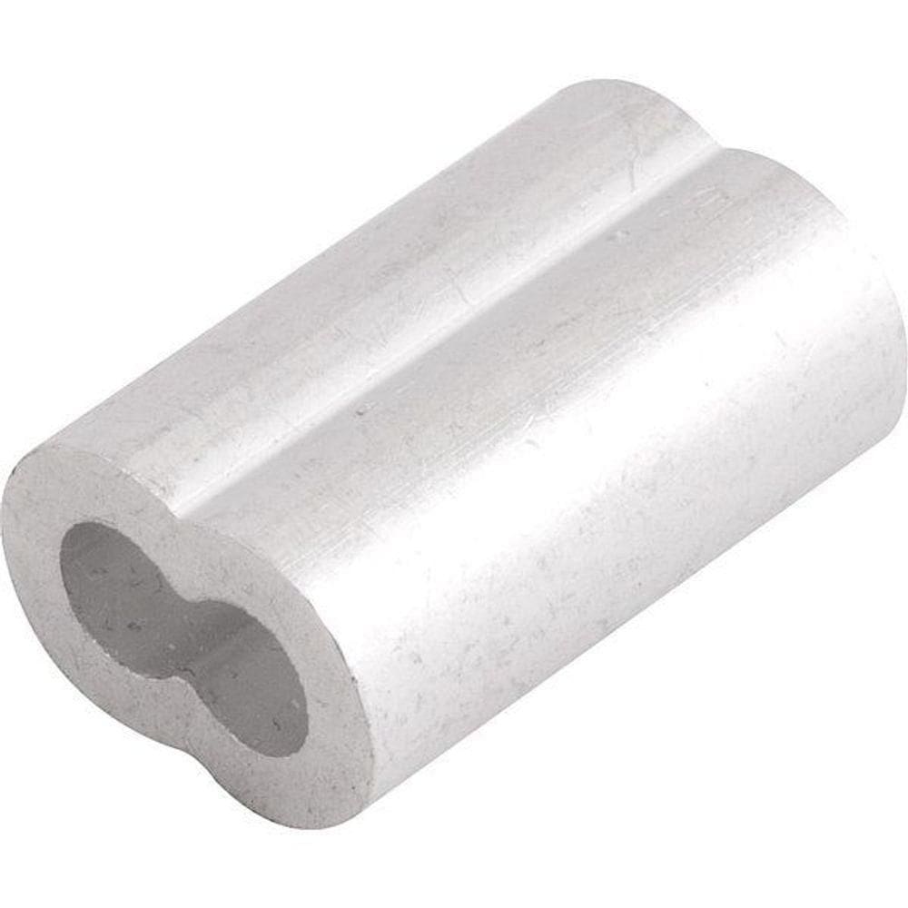 Prensa Cabos Em Alumínio P- Cabos De Aço 3-16” C- 100 Pç