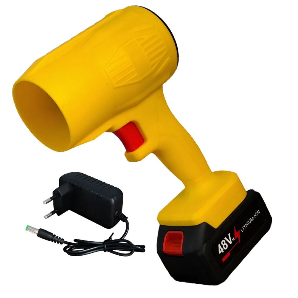 Soprador Po Poeira Ar Sujeira Turbo Limpeza Sem Fio Jardim Churrasqueira Carro Casa Quintal Varanda Bateria Recarregavel