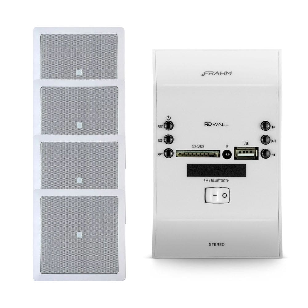 Kit Rd Wall Frahm + 4 Arandelas 6co1q