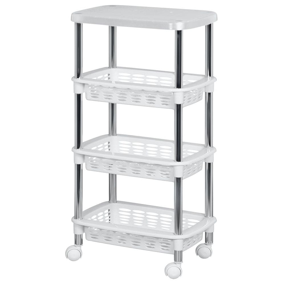 Fruteira para Cozinha Móvel com Tampo 3 Prateleiras Alice