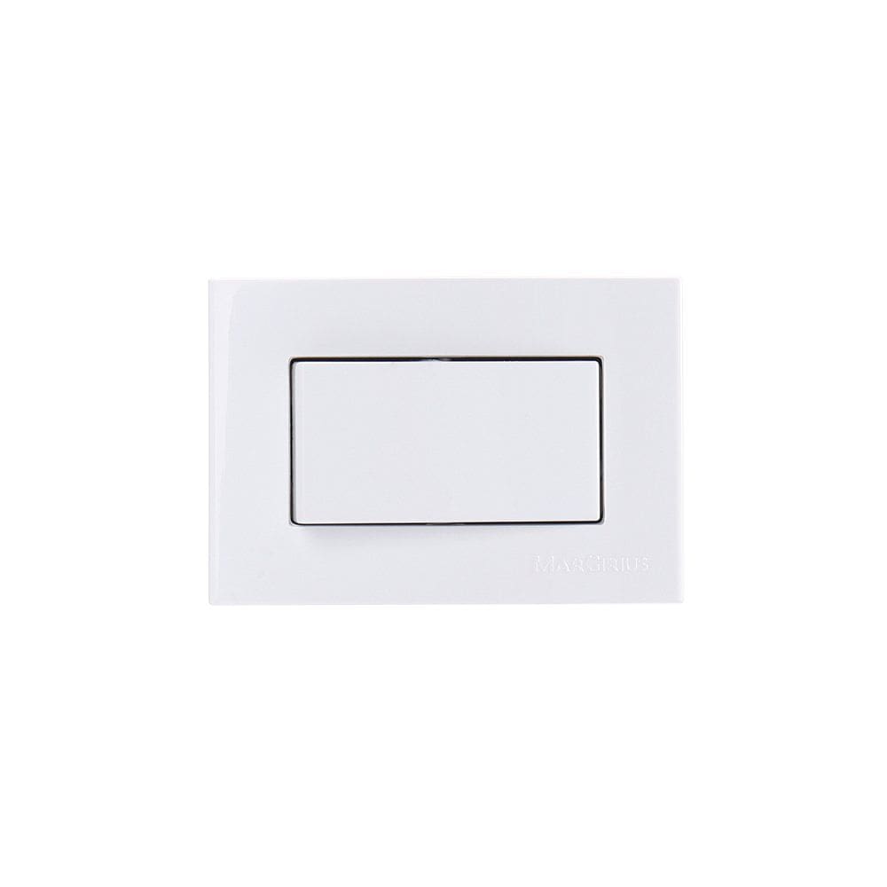 Placa para Móveis 65x45 com Interruptor Paralel. MarGirius Sleek 10A Branca