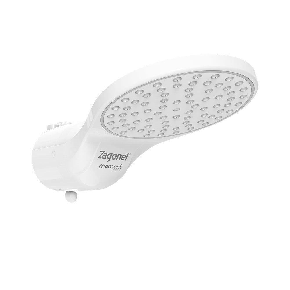 Chuveiro ZagonelMoment 4 Temperaturas Branco 127V 5500W