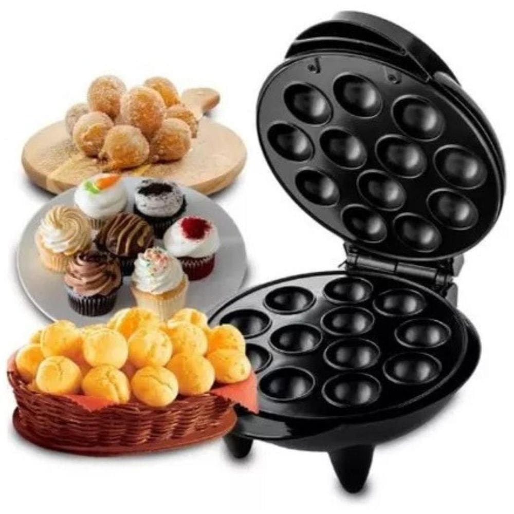 Máquina De Bolinhos Cake Pop Com 12 Furos 1000W. 110V.