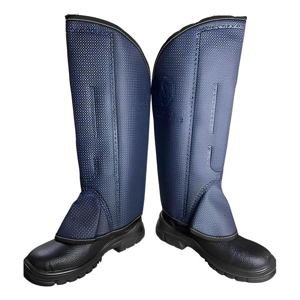 2X Perneira Segurança Bidim 3 Talas Proteção Picada De Cobra