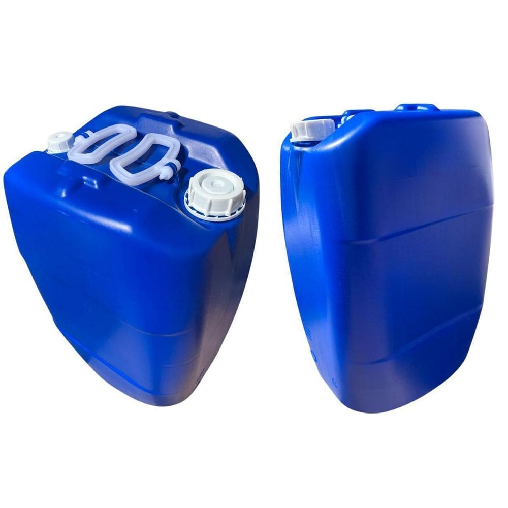 Bombona Galão 50L Azul Para Armazenar Sucos E Grãos