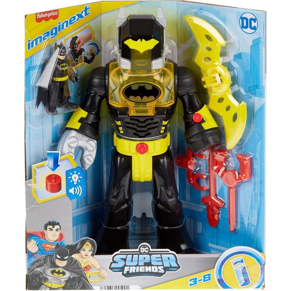 Imaginext Batman Insiders Exo-Traje 30 Cm Mattel - HYG31