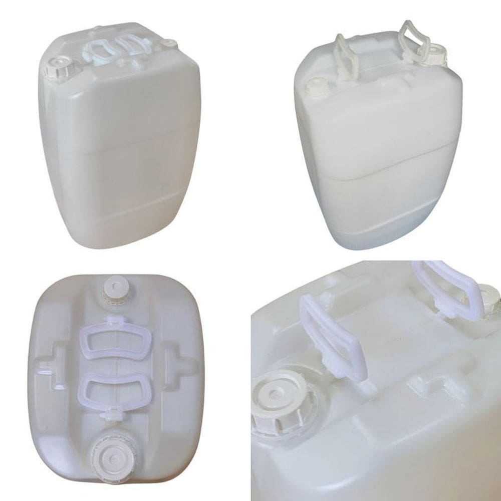 Bombona Transparente 50L Para Massa Para Drywall - 3 Pçs