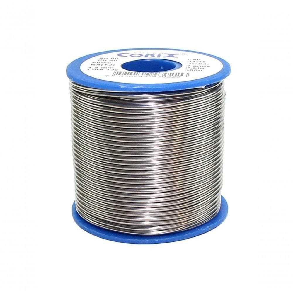 Solda Cobix Sn60-pb40 Azul 500g