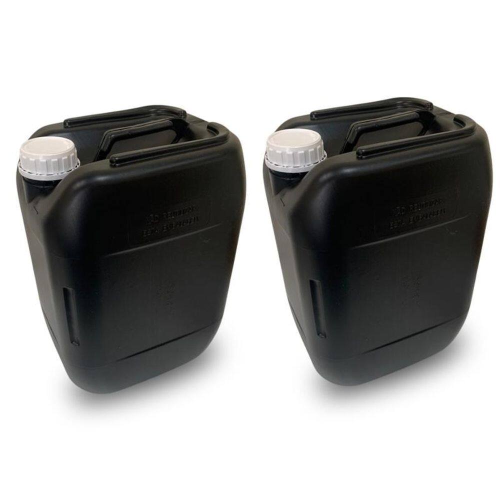 Tambor 20L Reciclado Preto Preço De Fábrica - 2 Pçs