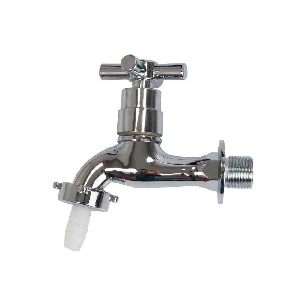 Torneira Luxo Para Tanque Jardim Garagem Quintal Abs Cromado