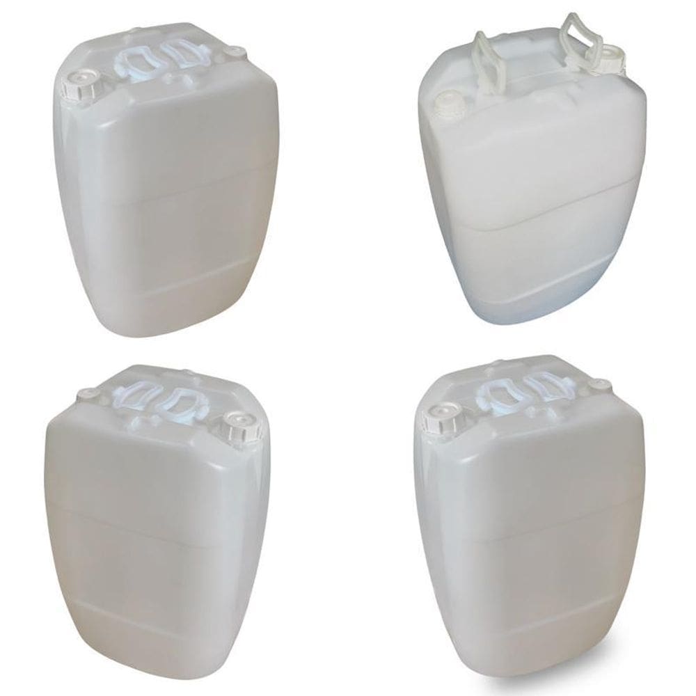 Bombona 50L Transparente Para Armazenar Diesel - 4 Pçs