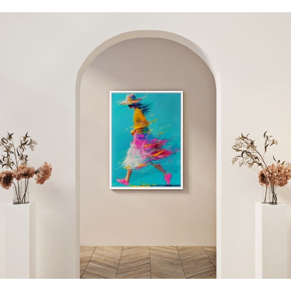 Faces em movimento - 50 x 70 Caixa (vinil)