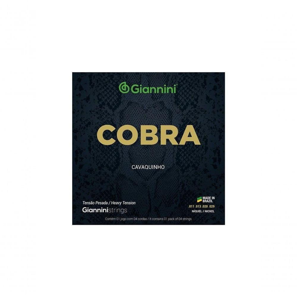 Encordoamento Cavaquinho Aço Pesada Cobra Gescp