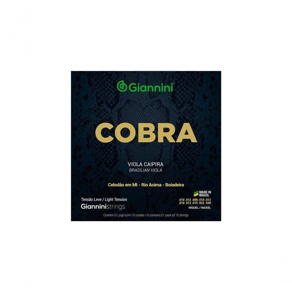 Encordoamento Viola Aço Tensão Leve