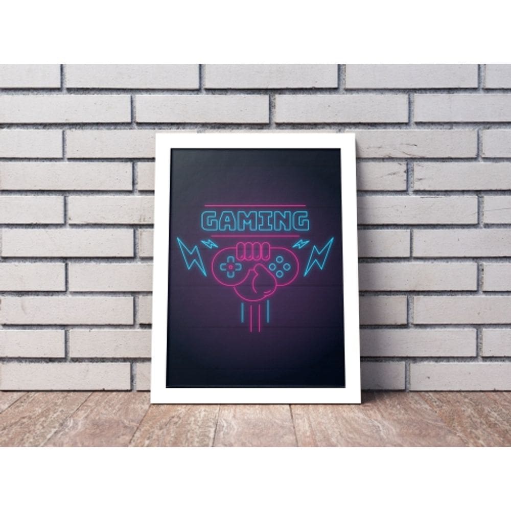 Gaming neon - 20 x 30 Caixa (vinil)