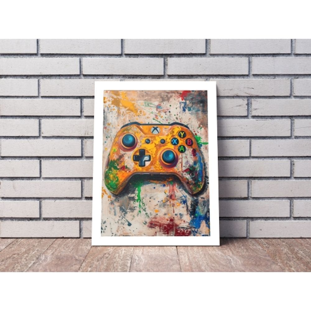 Controle Xbox - 20 x 30 Caixa (vinil)