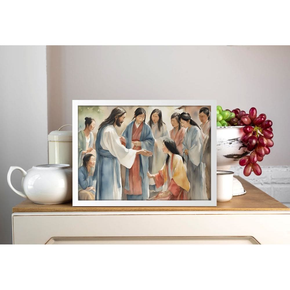 Jesus de todos os povos - 70 x 50 Caixa (vinil)