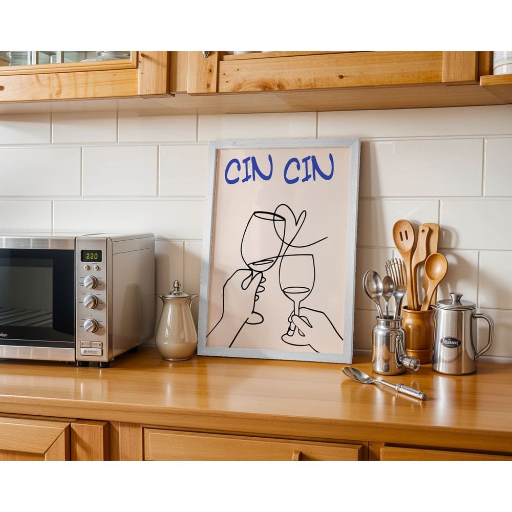 Cin cin - 30 x 40 Caixa (vinil)