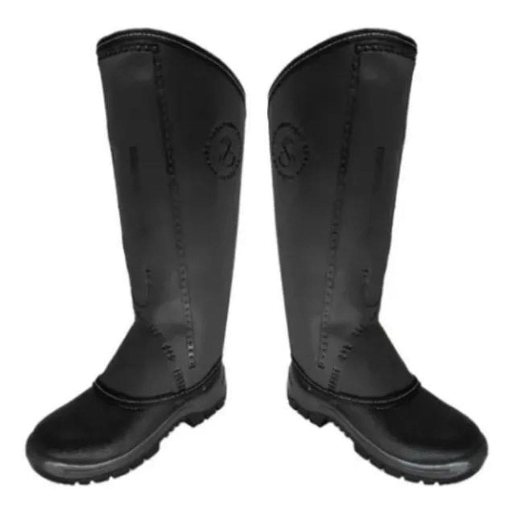 2X Perneira Segurança Bidim 3 Talas Proteção Picada Cobra Ne