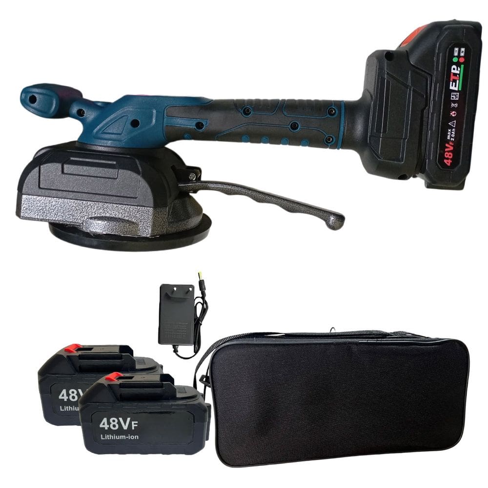 Maquina De Assentar Piso Porcelanato Azulejo Chao Ceramica Reparos Ventosa