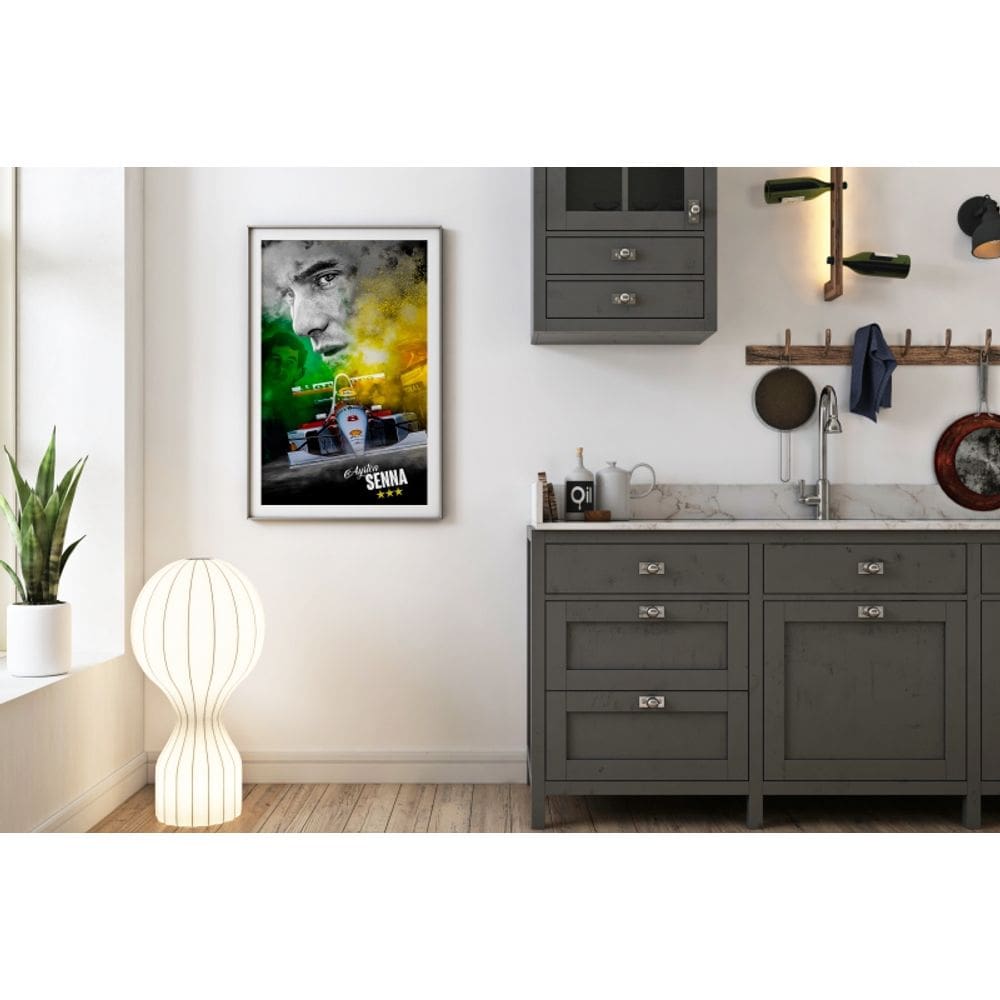 Luz da curva - 60 x 40 Caixa (canvas)