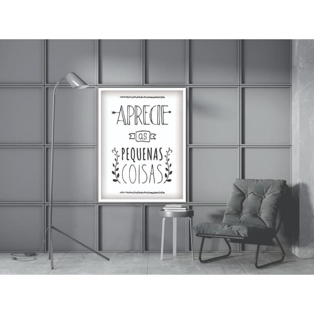 Aprecie as pequenas coisas - 20 x 30 Caixa (vinil)