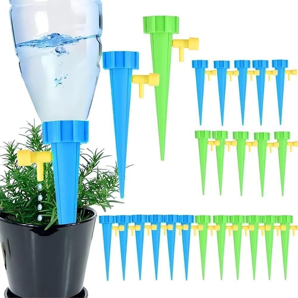 2X Kit C/30 Gotejadores Irrigador De Planta Acoplável Garraf