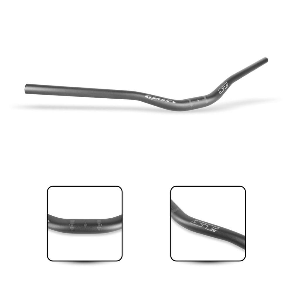 Guidão Oxxy Bike Street Fly 31,8mm x 790mm Rise 40 Up 15 Back 7