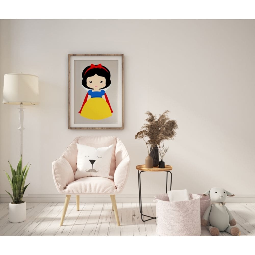 Baby Branca de Neve - 30 x 40 Caixa (canvas)