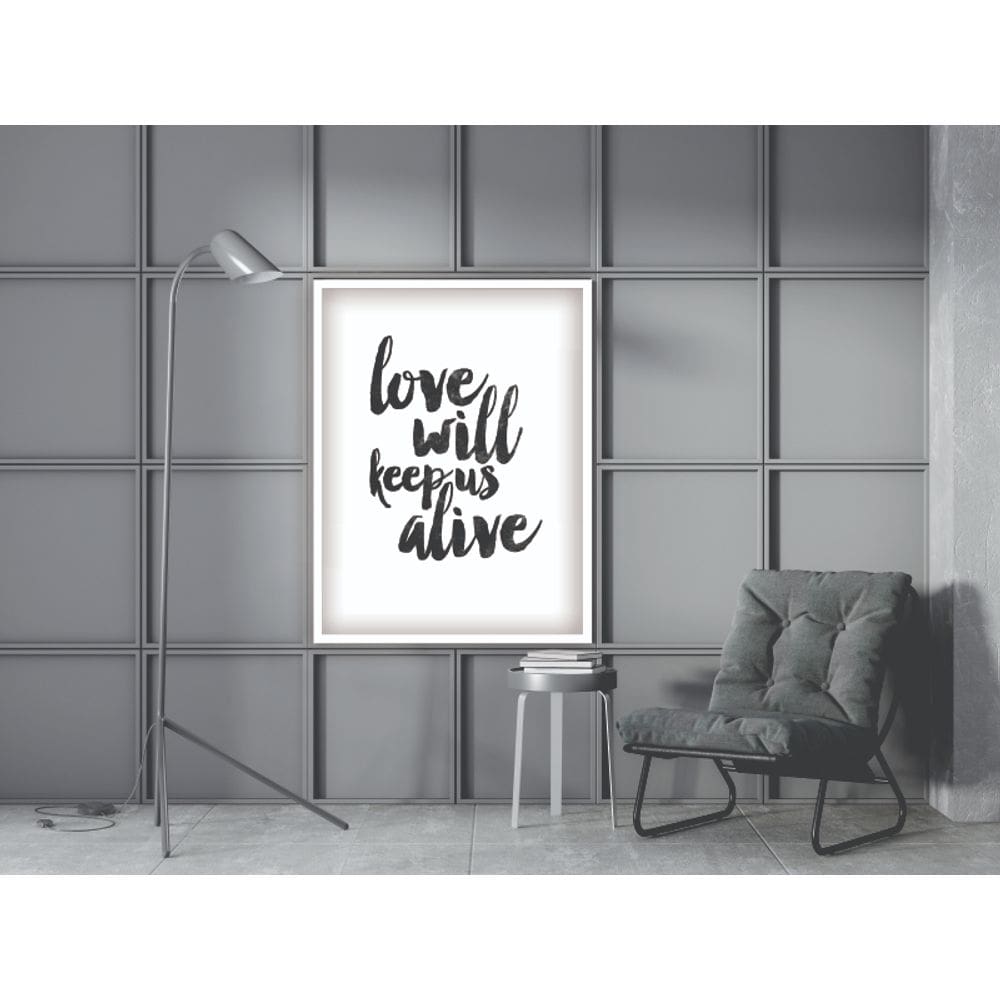 Love will keep us alive - 20 x 30 Caixa (vinil)
