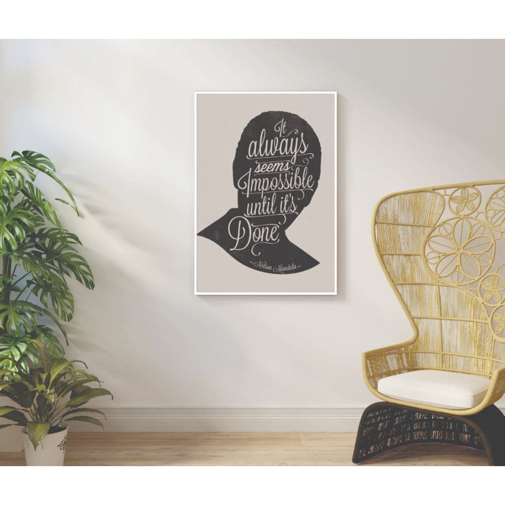 Esperança inquebrável - 50 x 70 Caixa (canvas)