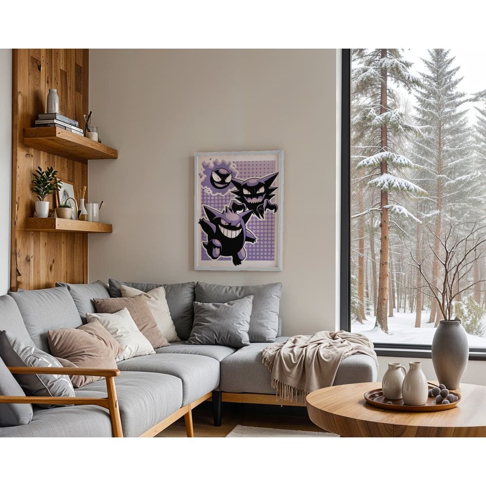 Gengar - 30 x 40 Caixa (vinil)