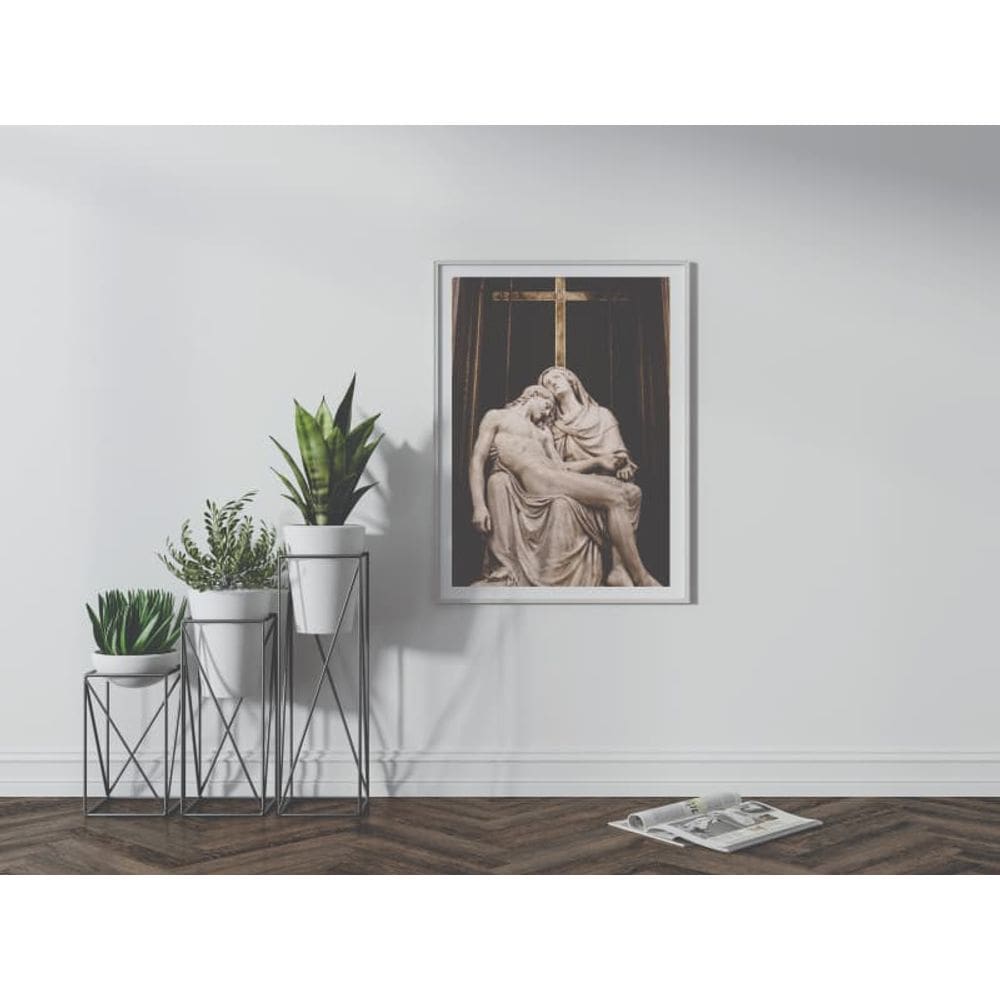 Nada detém a fé - 50 x 70 Caixa (vinil)