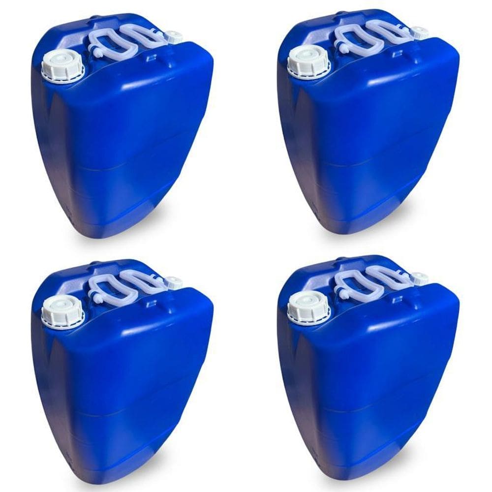 Bombona 50L Azul Para Cerveja Artesanal - 4 Pçs