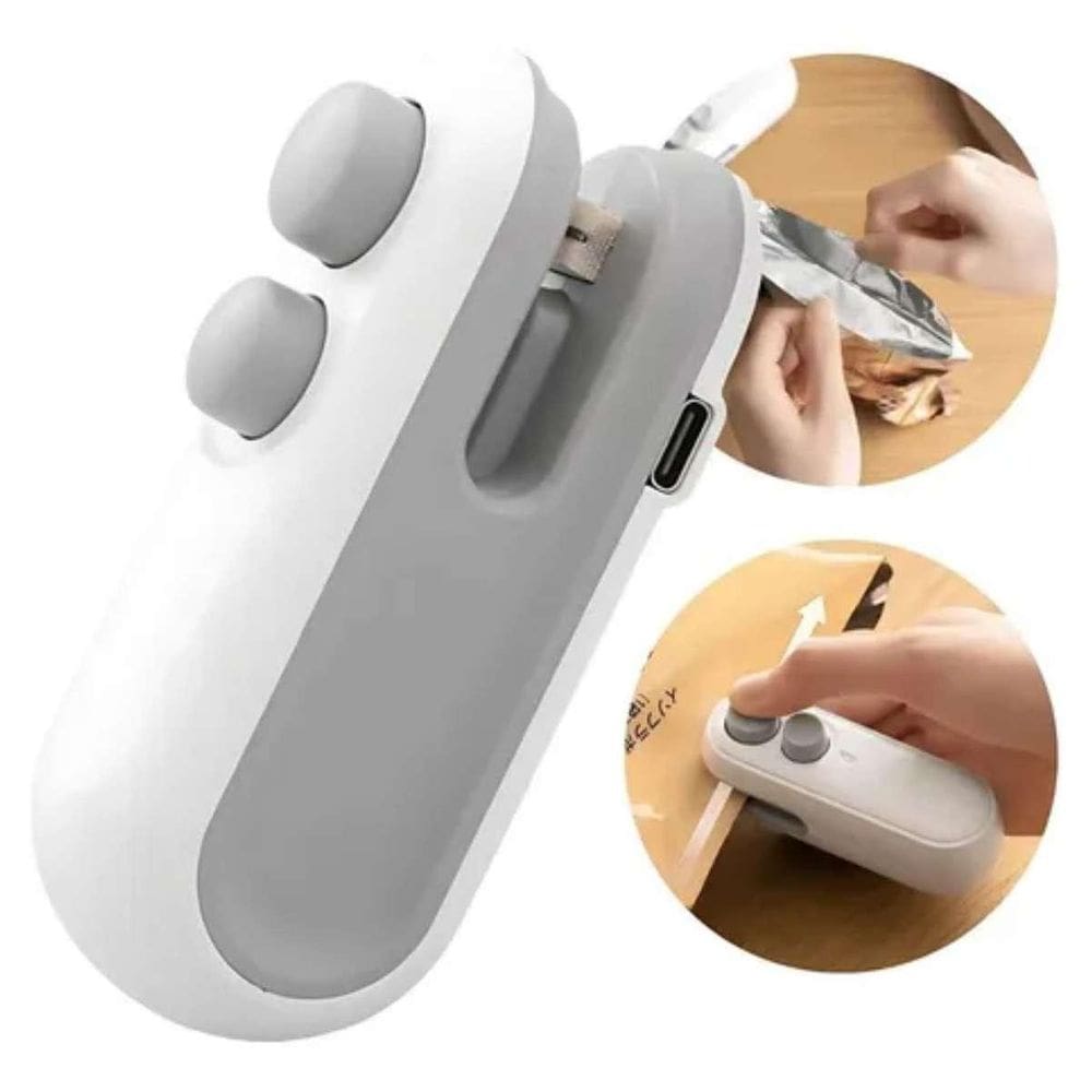 Seladora Compacta Para Fechar Sacos De Alimentos Em