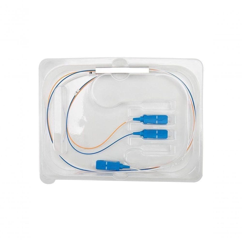 Cabo óptico Splitter Intelbras Xfs121 Plc1x2 Sc-upc