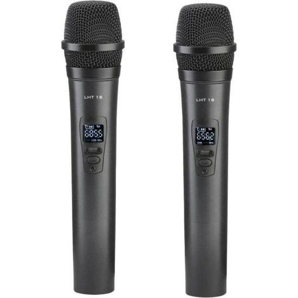 Microfone Sem Fio Duplo Vokal Vlr5-02 Plus