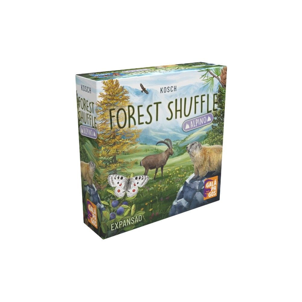 Forest Shuffle: Alpino (Expansão) Jogo de Tabuleiro Asmodee Galápagos