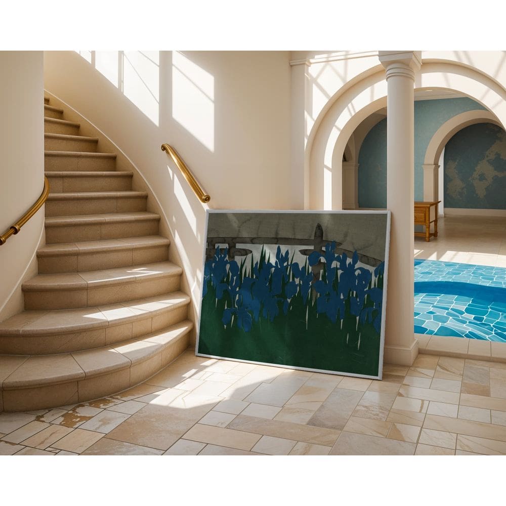 Jardim cercado - 60 x 90 Caixa (vinil)