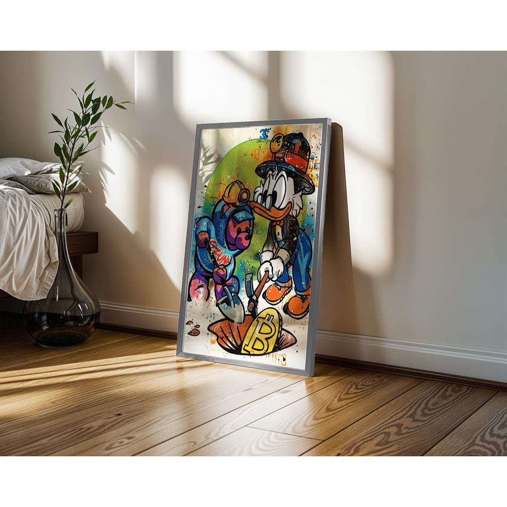 Patrão da rua - 50 x 70 Caixa (canvas)