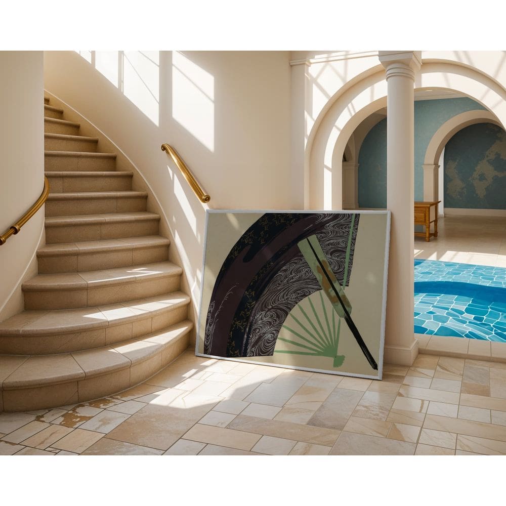 Leque silencioso - 60 x 90 Caixa (vinil)