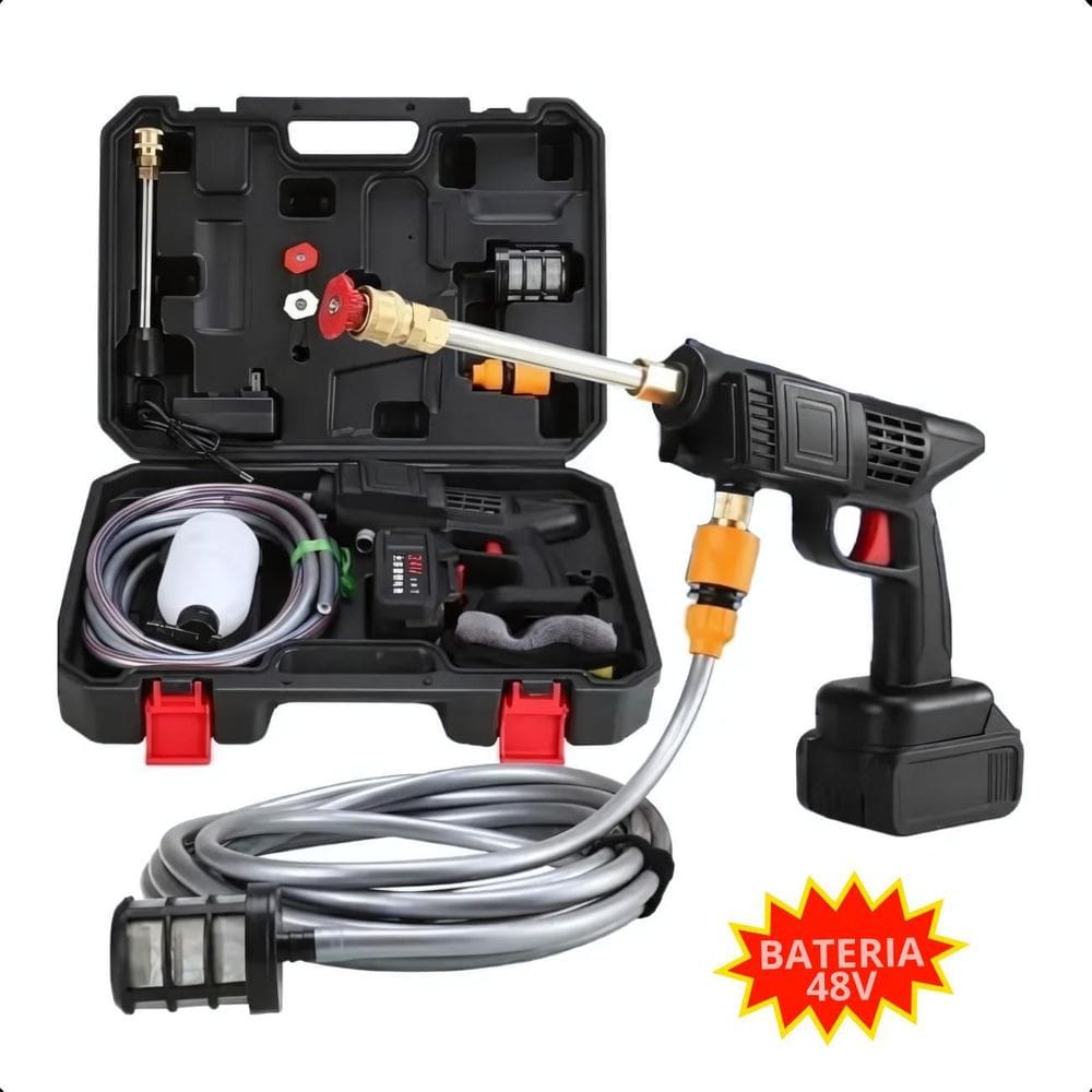 Lavadora Alta Pressão Portátil Ideal Para Automóveis