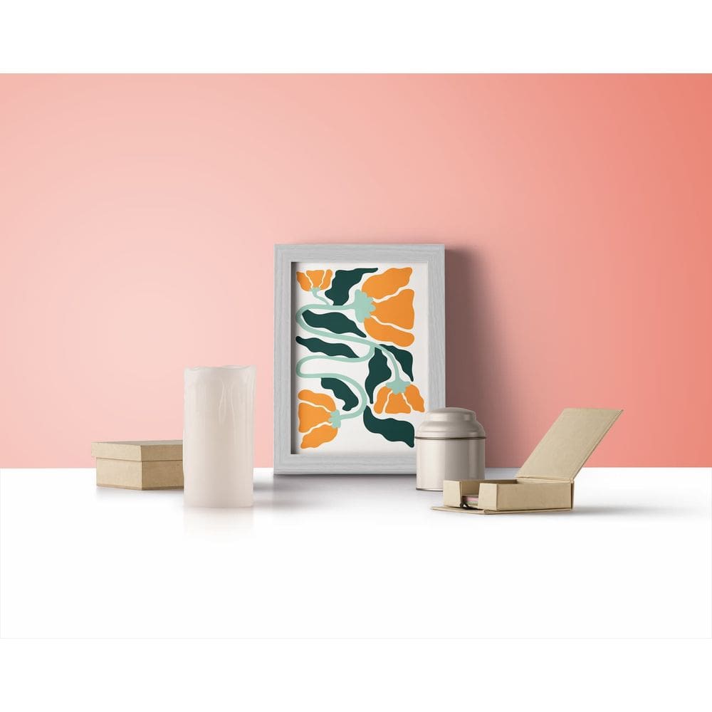 Silhuetas do jardim - 20x30 Baixa (vinil)