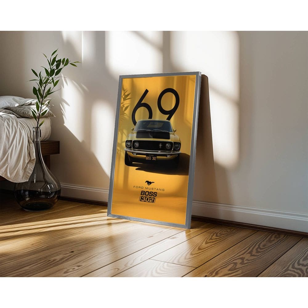 Ford Mustang Boss 302 - 50 x 70 Caixa (vinil)
