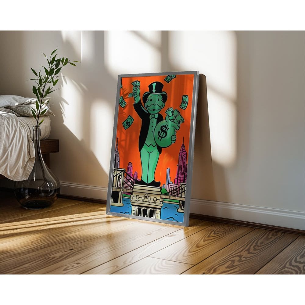 Livre mercado - 50 x 70 Caixa (canvas)