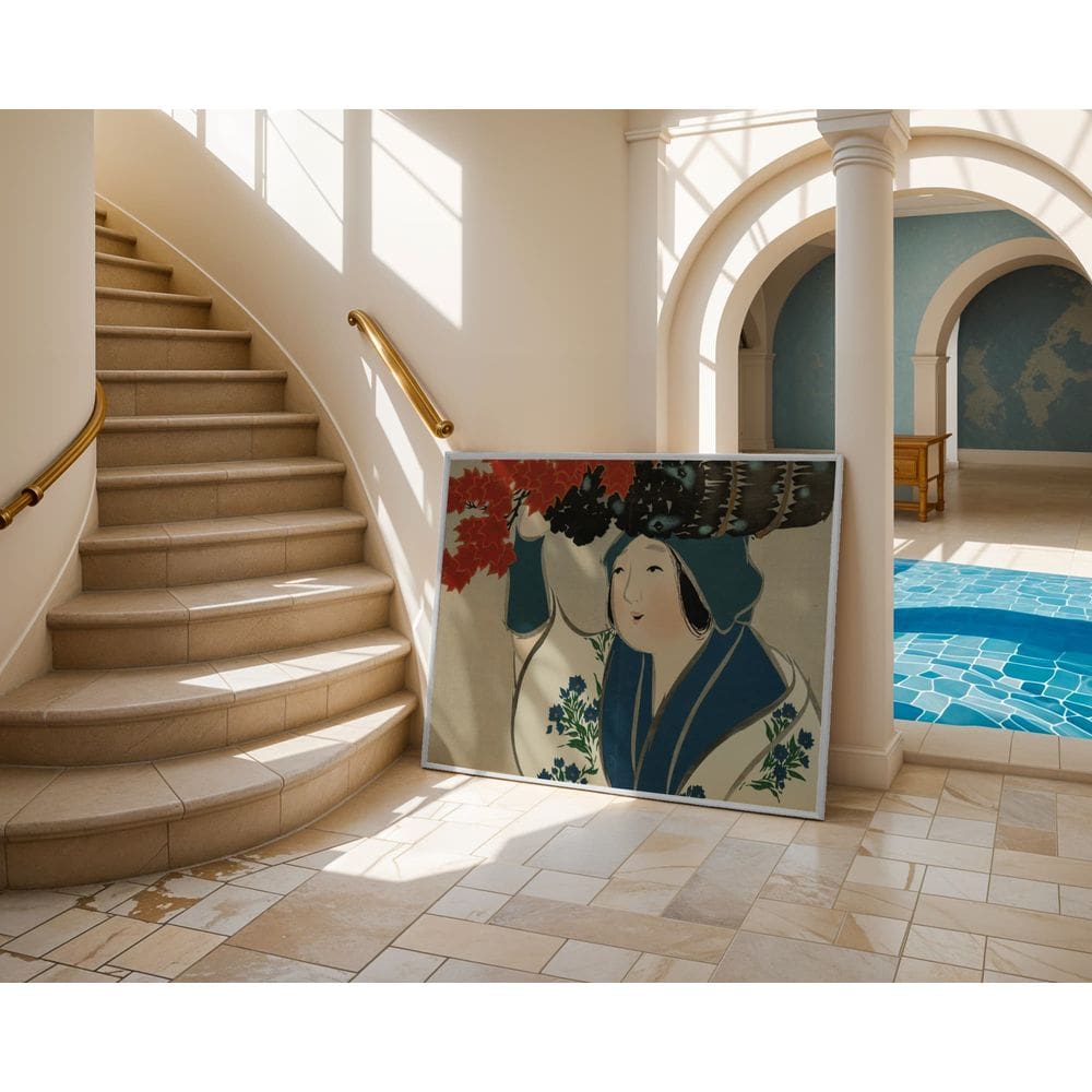 O peso da primavera - 60 x 90 Caixa (canvas)