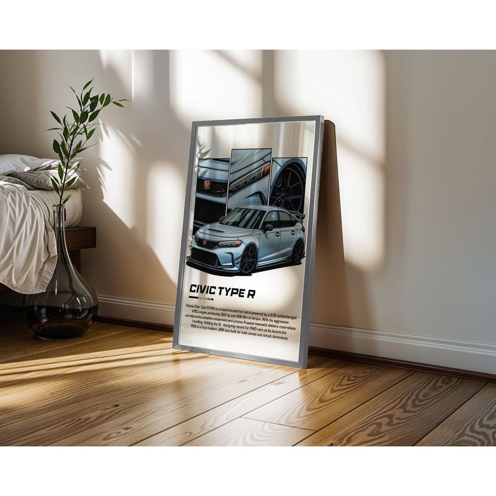 Civic Type R - 50 x 70 Caixa (canvas)