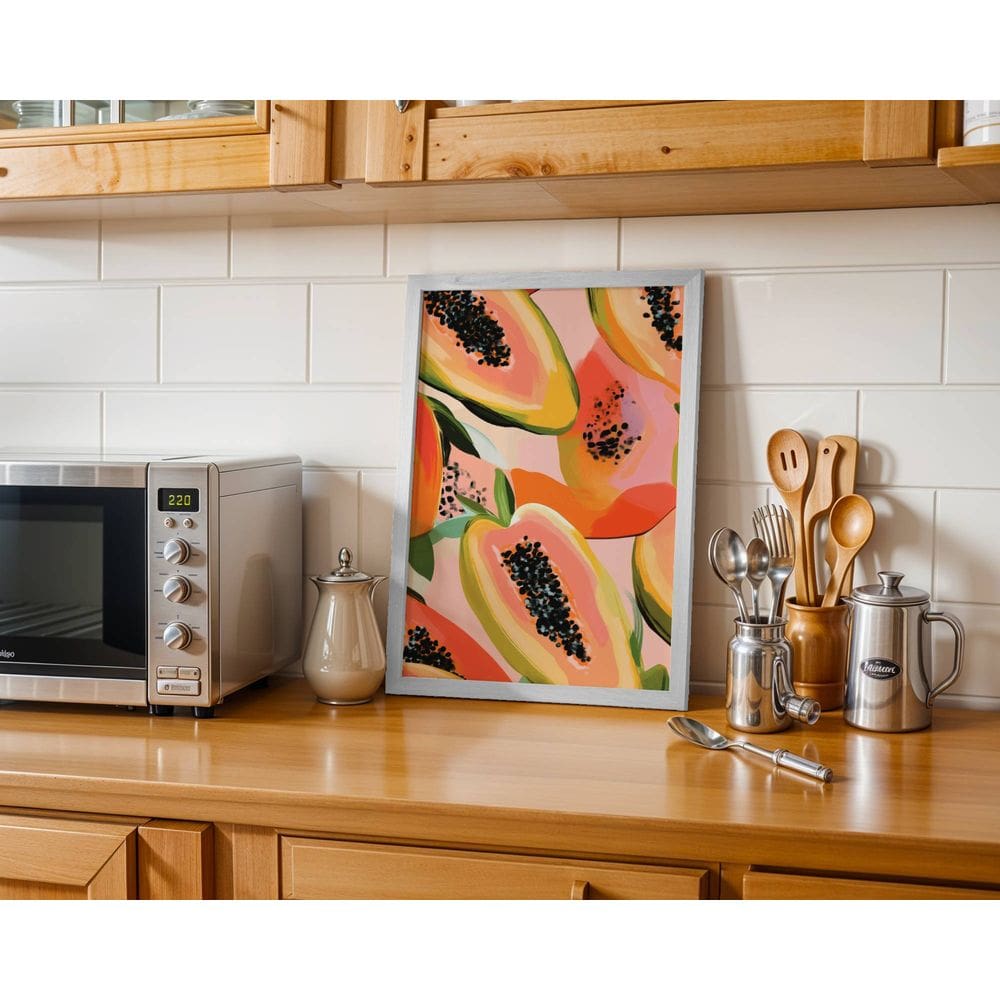 Doce mamão - 50 x 70 Caixa (canvas)